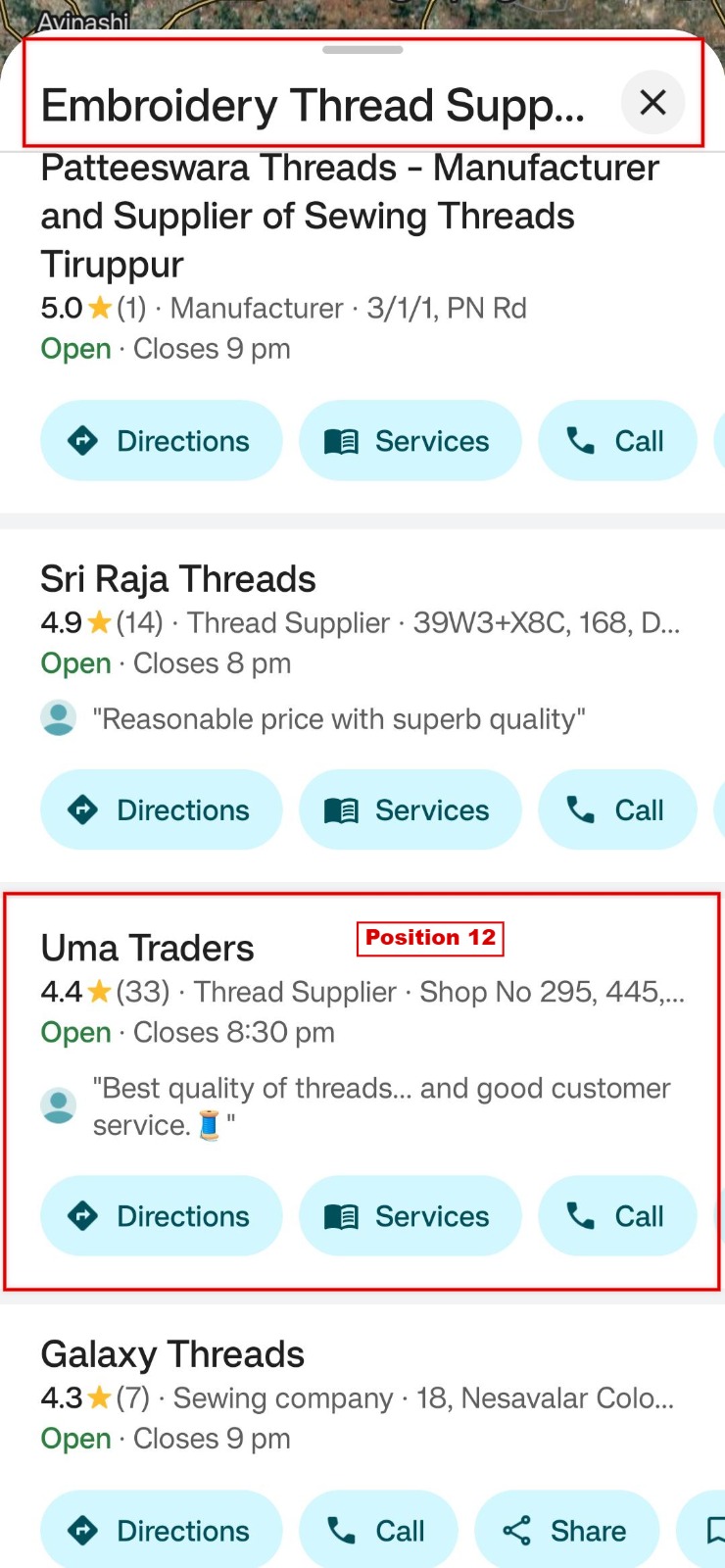 UMA TRADERS review photo 2