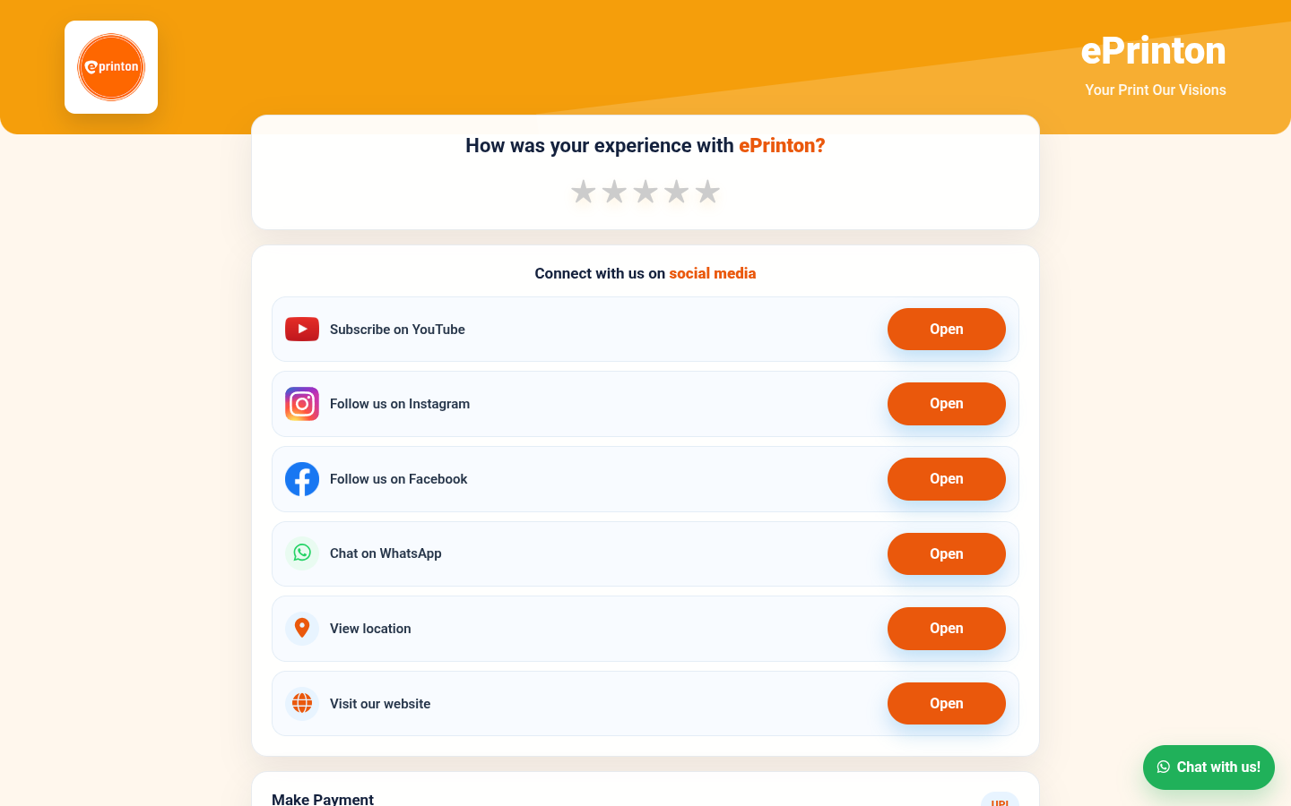 ePrinton smart page sample